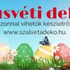 Húsvéti dekorációk érkeztek – Ünnepi várakozás szalvétadeko módra!